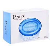 Pears Transparent Soap With Mint Extracts, 125g